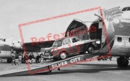 Aircraft Loading A Car, Ferryfield Airport c.1960, Lydd