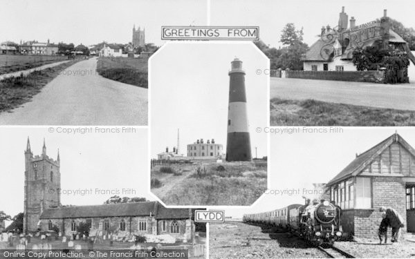Photo of Lydd, Composite c.1955