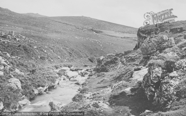 Photo of Lydford, Black Rock And Moor 1922