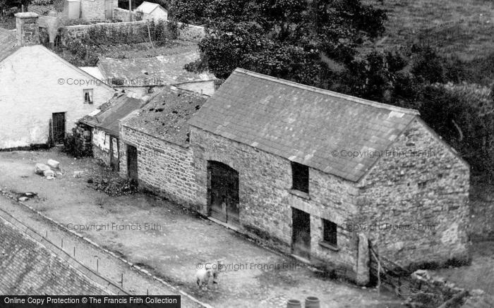 Photo of Lydford, Farmyard 1907