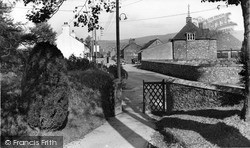 From The Churchyard c.1955, Lydford