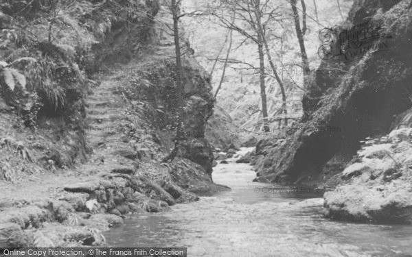 Photo of Lydford, Gorge c.1960