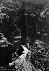 Gorge, Devil's Cauldron 1913, Lydford