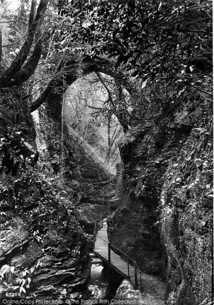 Photo of Lydford, Gorge, The Bridge 1913