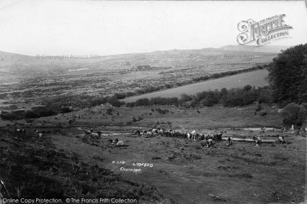 Photo of Lydford, Little Links Tor And Great Links Tor 1907