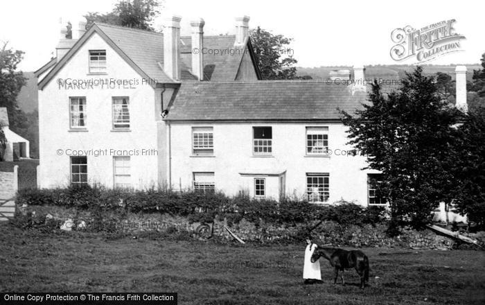 Photo of Lydford, Manor Hotel 1895