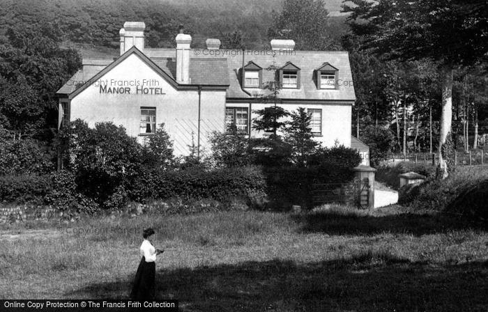Photo of Lydford, Manor Hotel 1906