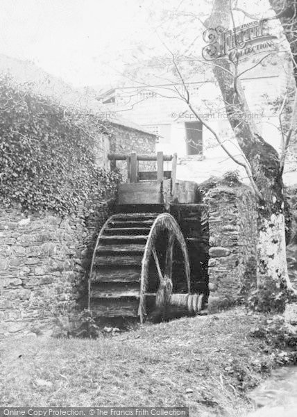Photo of Lydford, Mill Wheel 1906