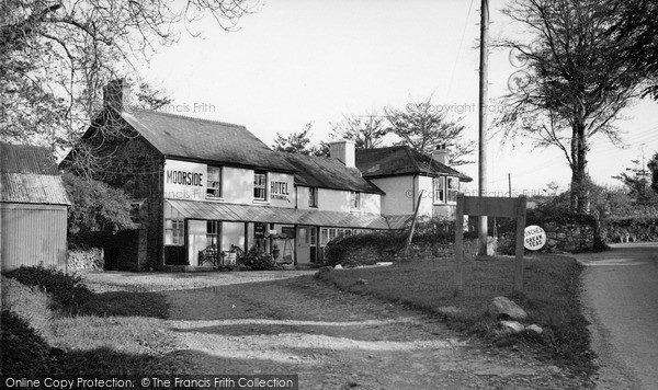 Photo of Lydford, Moorside Hotel c.1955