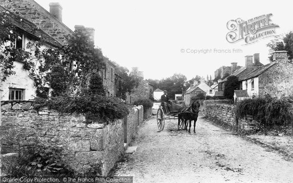 Photo of Lydford, The Village 1906