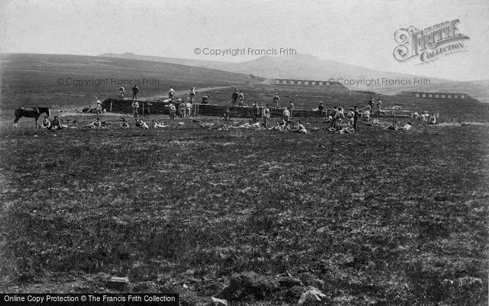 Photo of Lydford, Willsworthy Camp Range 1910