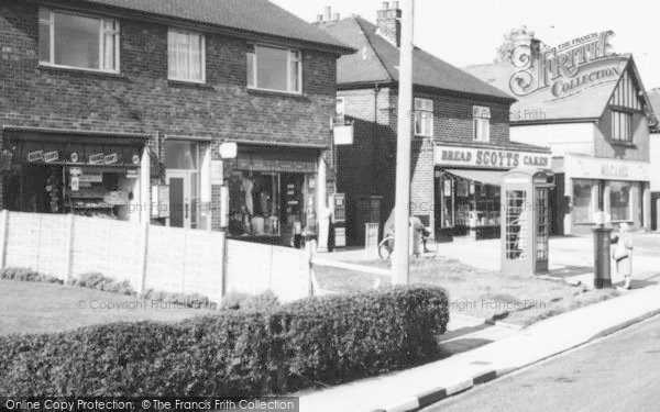Photo of Lydiate, Shops On Moss Lane c.1965