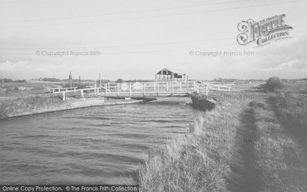 Photo of Lydiate, The Swing Bridge c.1965