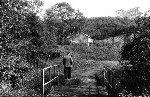 Photo of Lydney, New Mills c.1955