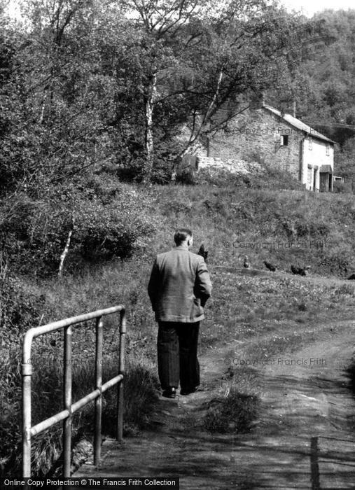 Photo of Lydney, New Mills c.1955
