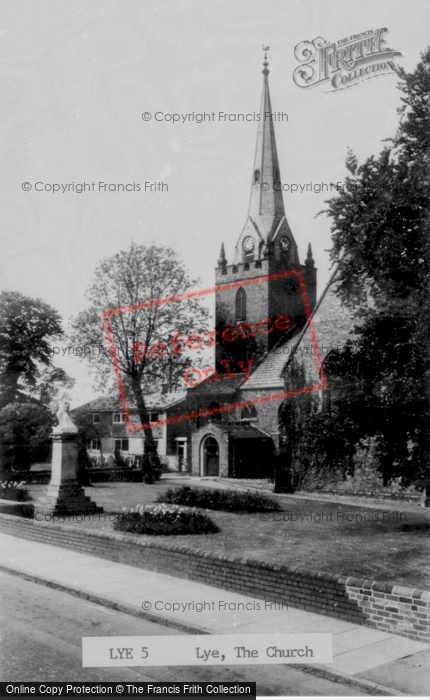 Photo of Lye, The Church c.1965