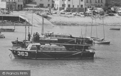 Boats And The Slipway c.1955, Lyme Regis