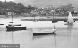 Boats At Anchor 1925, Lyme Regis