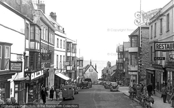Photo of Lyme Regis, Broad Street c1955