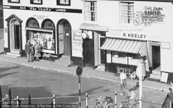 Photo of Lyme Regis, Broad Street, Shops c.1955