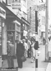 Broad Street, Window-Shoppers c.1965, Lyme Regis