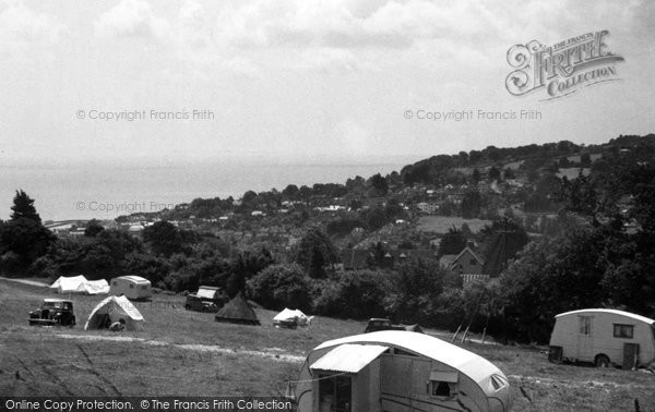 Photo of Lyme Regis, Camping Ground c.1950