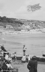 Children's Corner From Cobb Sands 1950, Lyme Regis