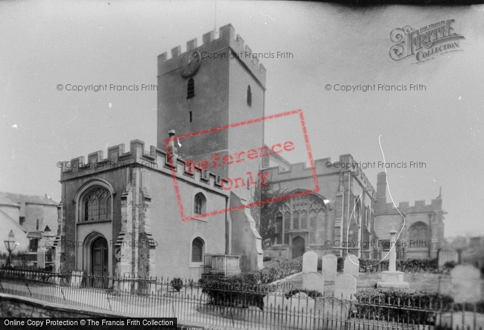Photo of Lyme Regis, Church From South West 1900