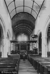 Church Interior 1890, Lyme Regis