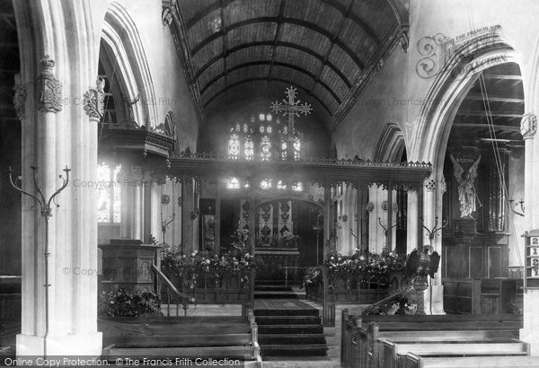 Photo of Lyme Regis, Church Interior 1900