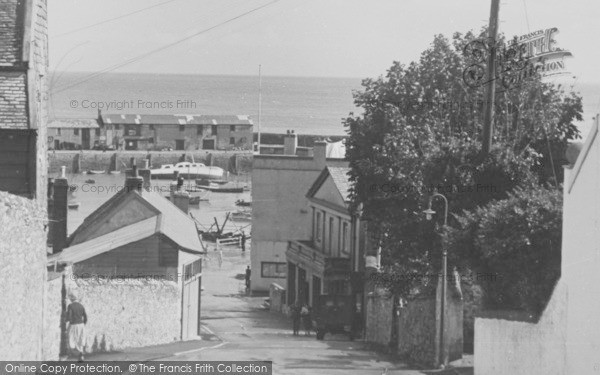 Photo of Lyme Regis, Cobb Road And Harbour c.1955