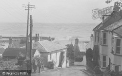 Cobb Road c.1955, Lyme Regis