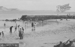 Cobb Sands c.1950, Lyme Regis