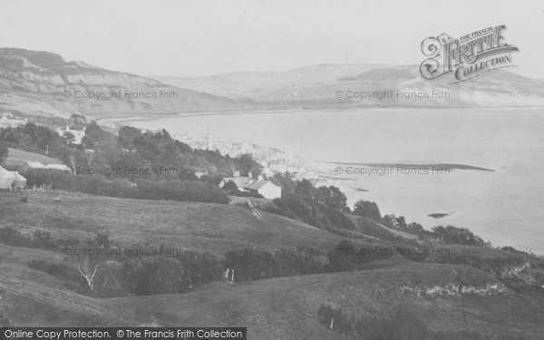 Photo of Lyme Regis, From Holm Bush c.1900