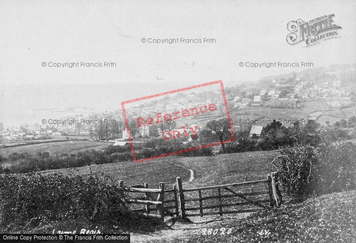 Photo of Lyme Regis, General View c.1898
