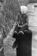 Girl, The Cobb 1912, Lyme Regis