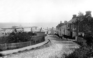 Lyme Regis, Harbour 1890