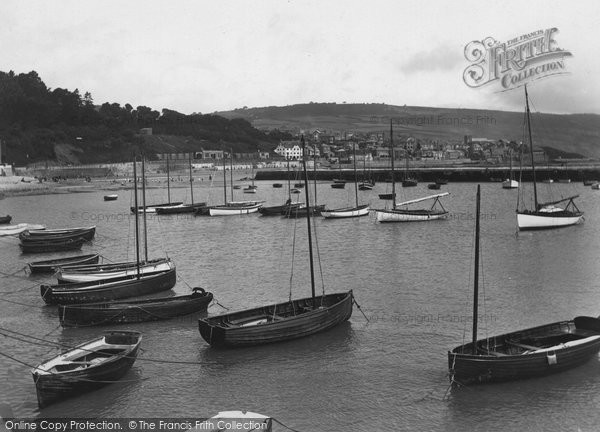 Photo of Lyme Regis, Harbour 1930