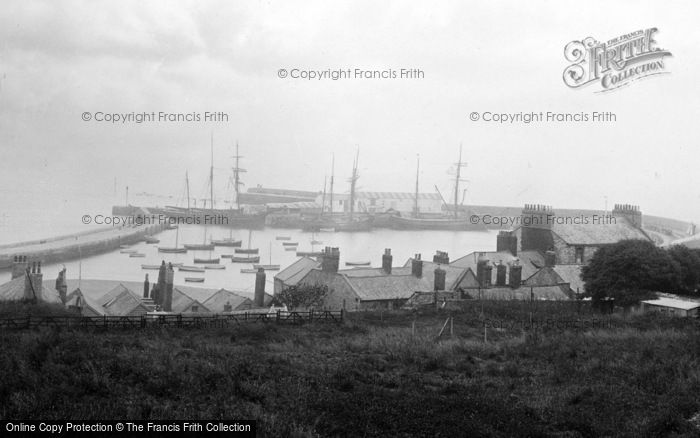 Photo of Lyme Regis, Harbour c.1890