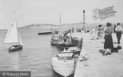 Harbour Entrance c.1955, Lyme Regis