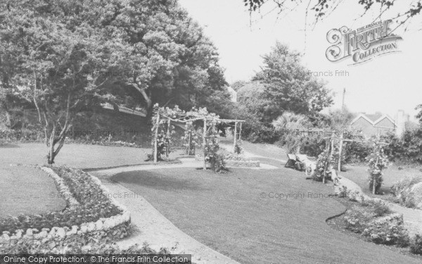 Photo of Lyme Regis, Langmoor Gardens c.1955