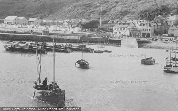 Photo of Lyme Regis, Leaving The Harbour c.1955