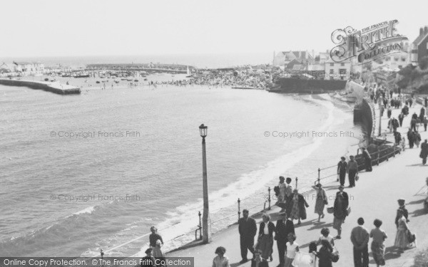 Photo of Lyme Regis, Marine Parade And Cobb Corner c.1955