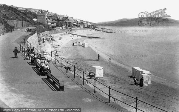 Photo of Lyme Regis, Marine Parade c.1891