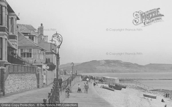 Photo of Lyme Regis, Marine Parade c.1939