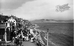 Marine Parade c.1955, Lyme Regis