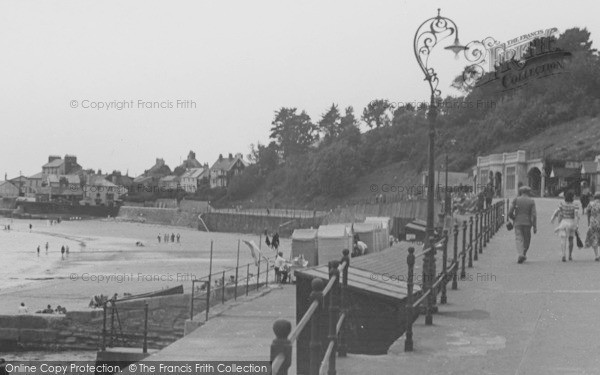 Photo of Lyme Regis, Marine Parade Looking West c.1939