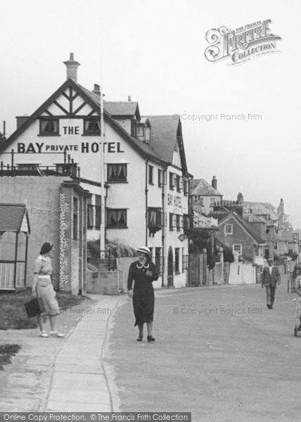 Photo of Lyme Regis, Marine Parade, The Bay Hotel c.1950