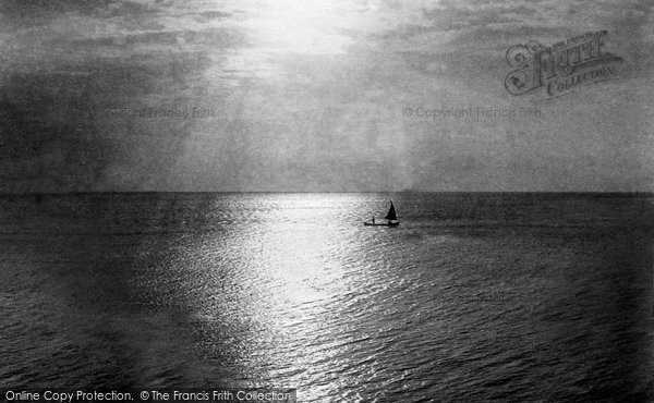 Photo of Lyme Regis, Moonlight c.1910