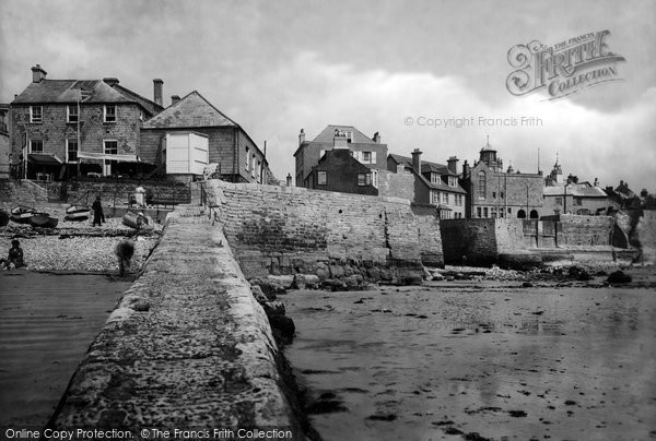 Photo of Lyme Regis, Old Walls 1922